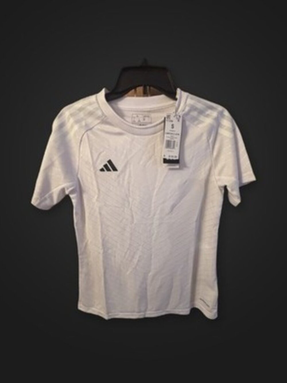 Adidas Campeon 23 White AEROREADY Jersey Womens S NWT
